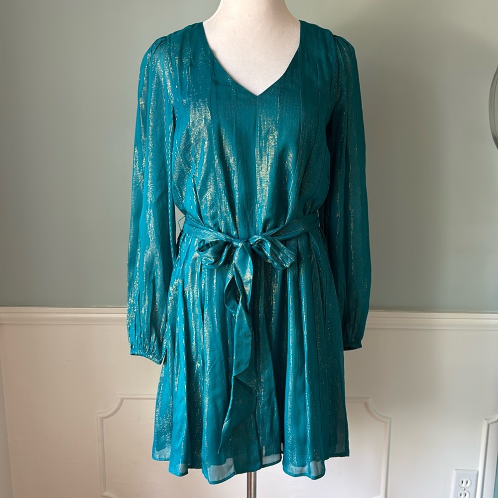Lilly Pulitzer Kalianna Metallic Swing Dress